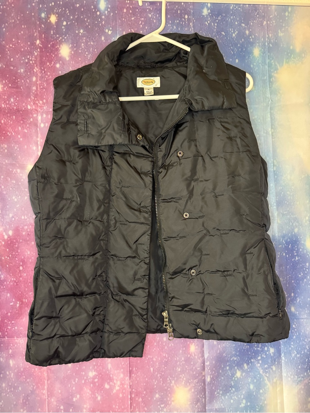 Talbots black vest
